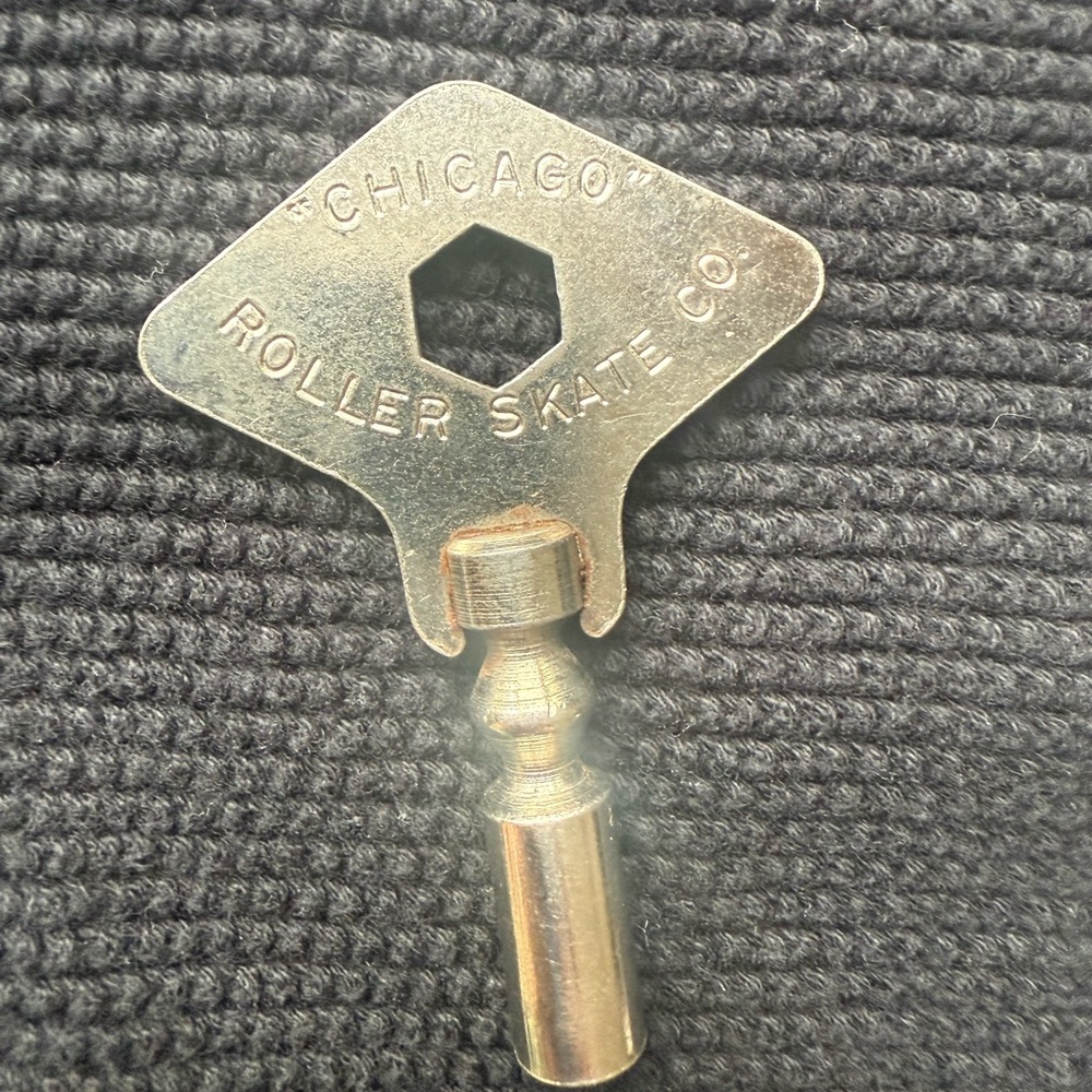 Chicago Roller Skate Key from the 40’s